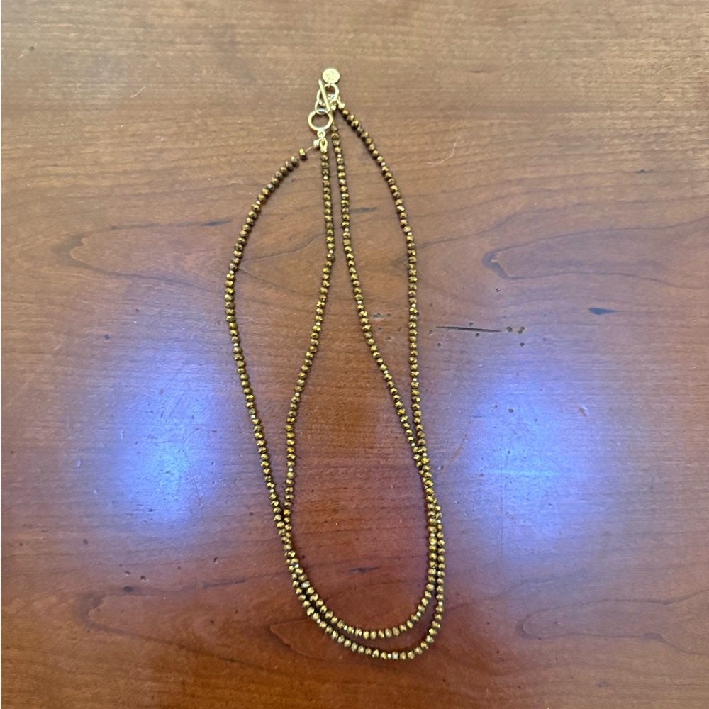 Spartina 449 Gold Beaded Necklace